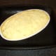 Traditional fish pie removed from the oven