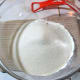 Add: 1. white sugar and kosher salt