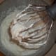 Freshly made whipped cream.