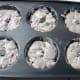 Spoon batter into bundt molds.