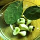 2 bay leaves, pepper corns and garlic cloves