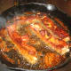 The rub caramelizes, so you get Sticky Ribs.