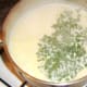 Smoked haddock and parsley are added to soup