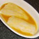 Marinade is poured over haddock fillets