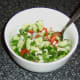 Combining salsa ingredients