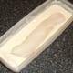 Coating haddock fillet in beer batter