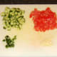 Prepared salsa ingredients