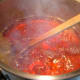 Step 6: Here is the beginning boil. The solution will look and feel a bit thicker with the sugar dissolved.