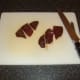 Sliced pigeon breasts