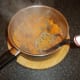 Mashing sweet potatoes