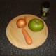 Vegetable ingredients for pigeon casserole
