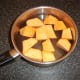 Sweet potato ready for boiling