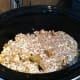 Cover with mixture of rolled oats, brown sugar and butter.