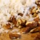 Coconut and pecans ready for the frosting.