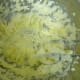 Creaming the butter and sugar together.
