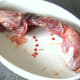 Defrosted rabbit