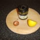 Shallot, capers and lemon