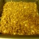 The spice cake ready to be baked.