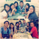 XMags and friends enjoying her simple birthday get together at Louisiannah's Bakeshoppe.