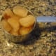 I used tea ice cubes