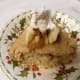 Sans Sucre Apple Coffeecake. Add a few fresh apples, cinnamon, and sugar-free whipped cream to make an elegant dessert that is around 100 calories.