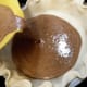 Pour mixture into an unbaked pie crust.