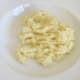 Dijon mustard mash is plated