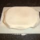 Puff pastry laid over ashet