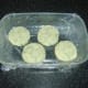 Potato cakes are formed and ready for the fridge