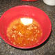 Make the orange sauce.
