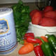 Just about everything you need for a tasty Matbucha.