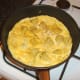 Tortilla has been finished under the grill/broiler