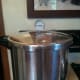 Canner lid is on and the venting has started.