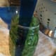 Using a canning tool to remove the air bubbles.