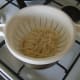 Cooked and drained egg noodles