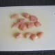 Chopped chicken breast for shish kebabs