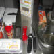 To make your macaroni and cheese prep quicker, round up all of your ingredients first.
