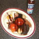 Hp Sauce is an optional but delicious accompaniment to an all day Scottish breakfast
