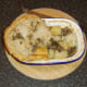Portioning haggis, tatties and neeps pie