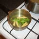 Blanching sweetcorn and mangetout