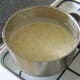 Cream of haggis and clapshot soup is ready to serve