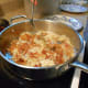 Gently lay hash browns back into place on skillet. The bottom side is now on top.