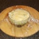 Shaping haggis and clapshot for plating