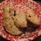 After standing time, slice the meat across the grain.