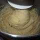 Put the mixer speed on medium/high and allow it to work the dough for about 5 minutes...