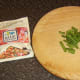 Spicy szechuan tomato sauce and chopped green beans