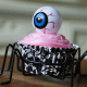 A creepy-crawly cupcake holder.