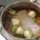 Stock ingredients are ready to be heated