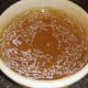Strained turkey stock