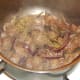 Browned beef and onion is seasoned